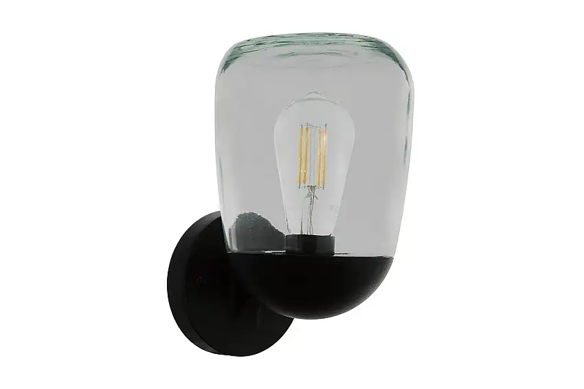 Eglo Vägglampa Utebelysning Eglo Donatori Svart