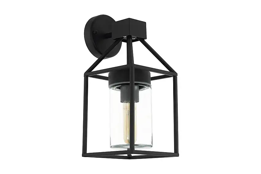 Eglo Vägglampa Utebelysning Eglo Trecate Svart