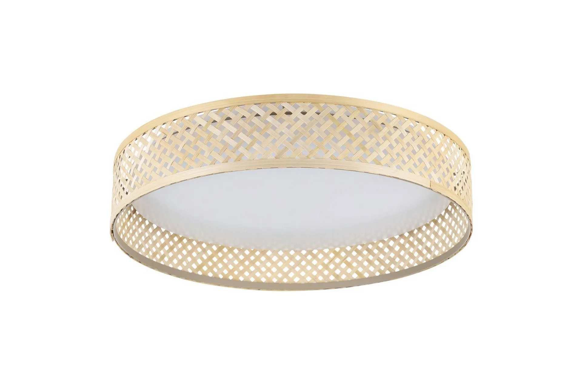 Eglo Taklampa Eglo Luppineria Ø380 mm Vit Brun Vit/Brun