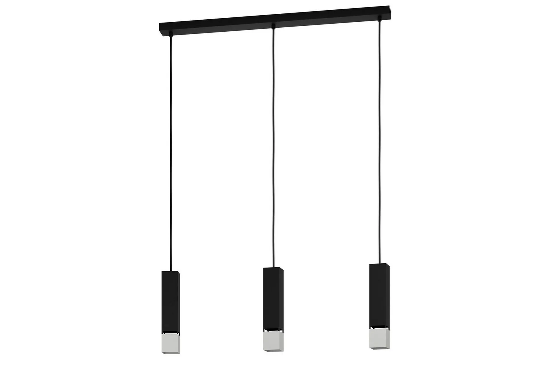 Eglo Takpendel Eglo Butrano med 3 Lampor Svart/Silver