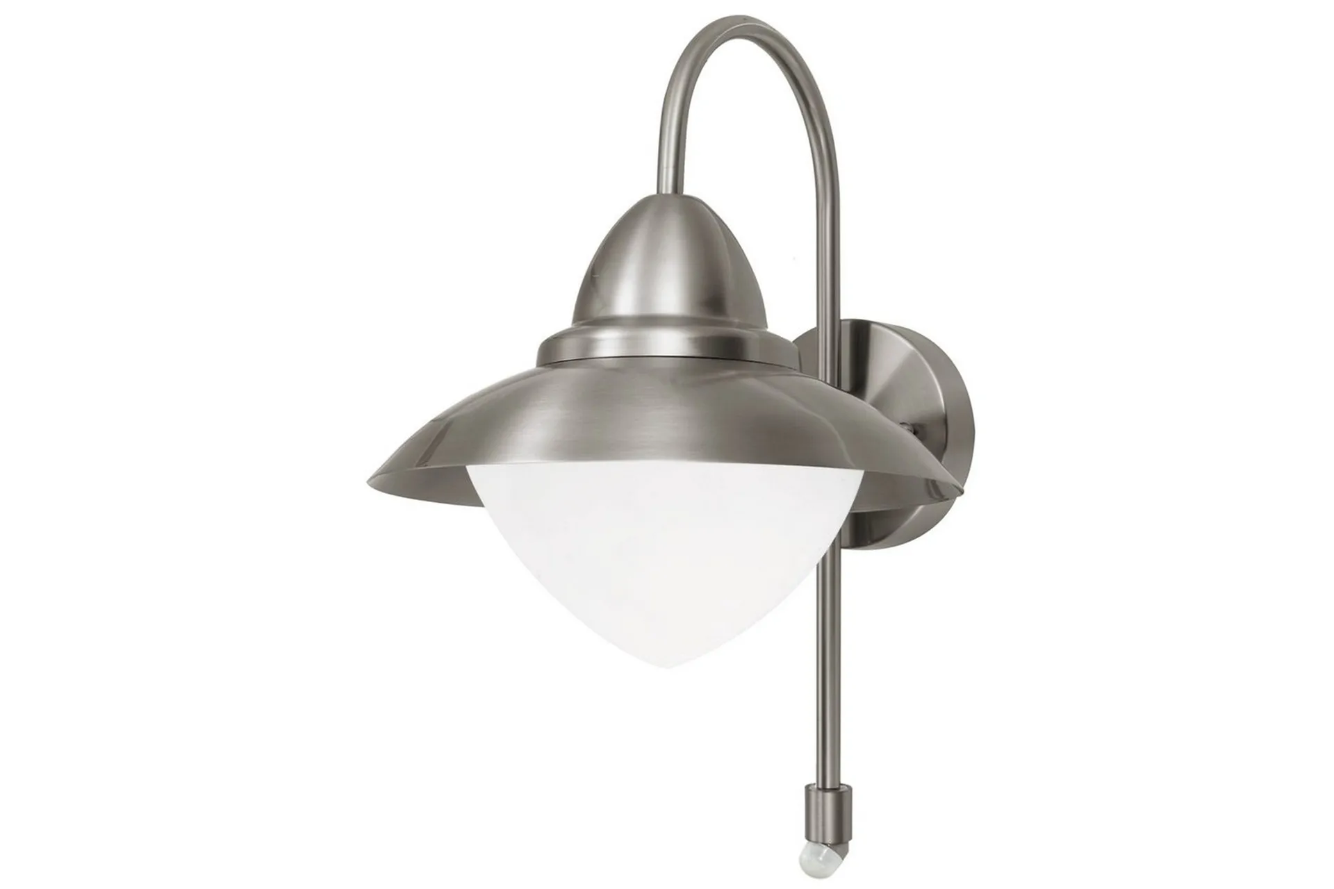 Eglo Vägglampa Utebelysning Eglo Sidney med Sensor Vit
