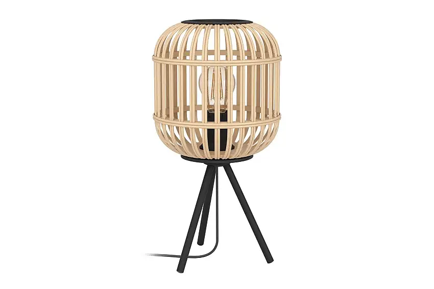 Eglo Bordslampa Eglo Bordesley Svart/Brun