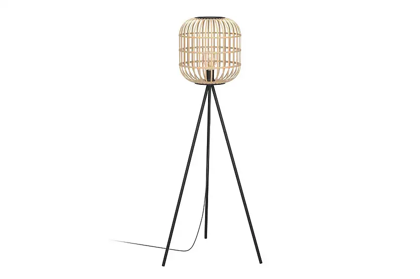 Eglo Golvlampa Eglo Bordesley Svart