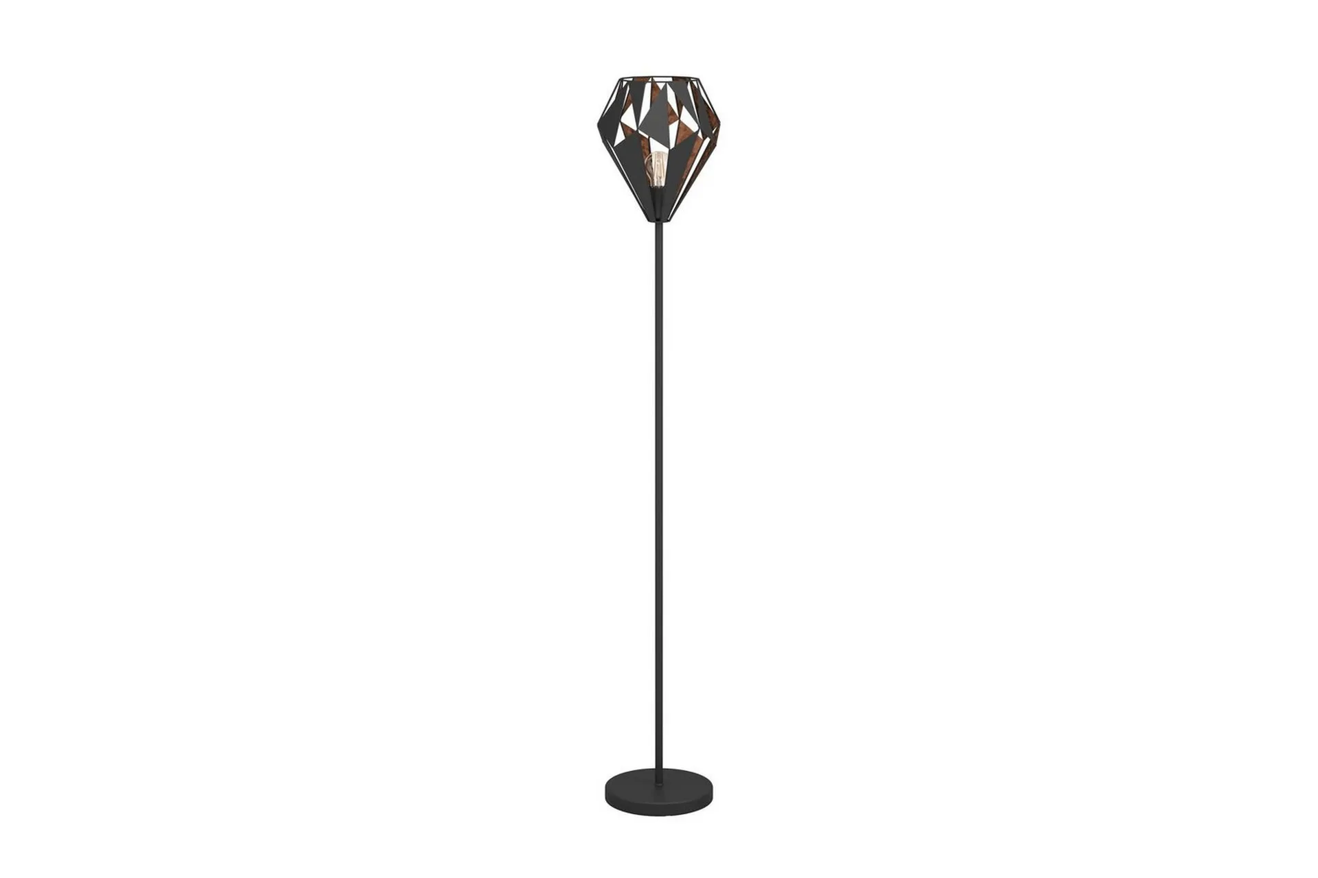 Eglo Golvlampa Eglo Carlton 1 Svart/Koppar