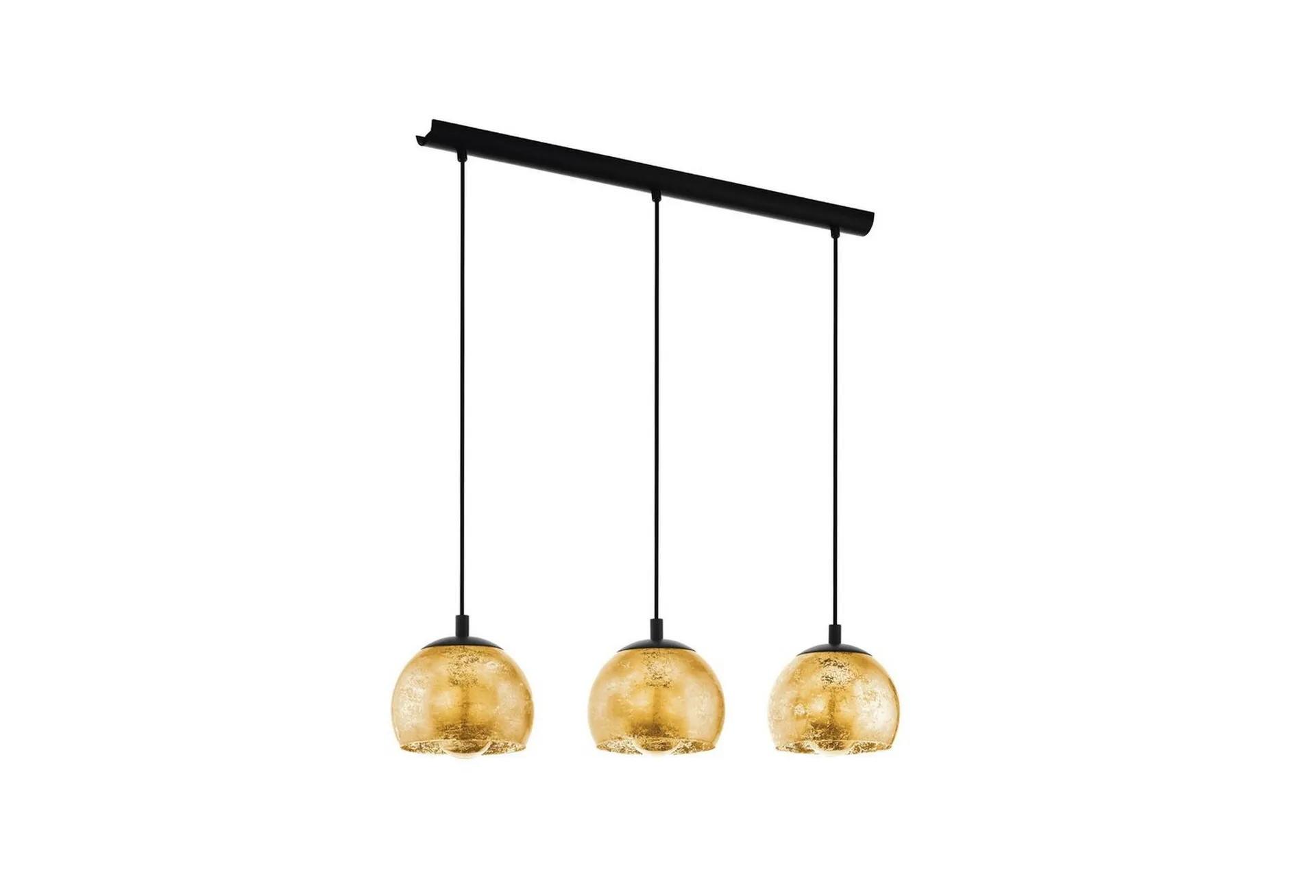 Eglo Takpendel Eglo Albaraccin med 3 Lampor Guld/Svart
