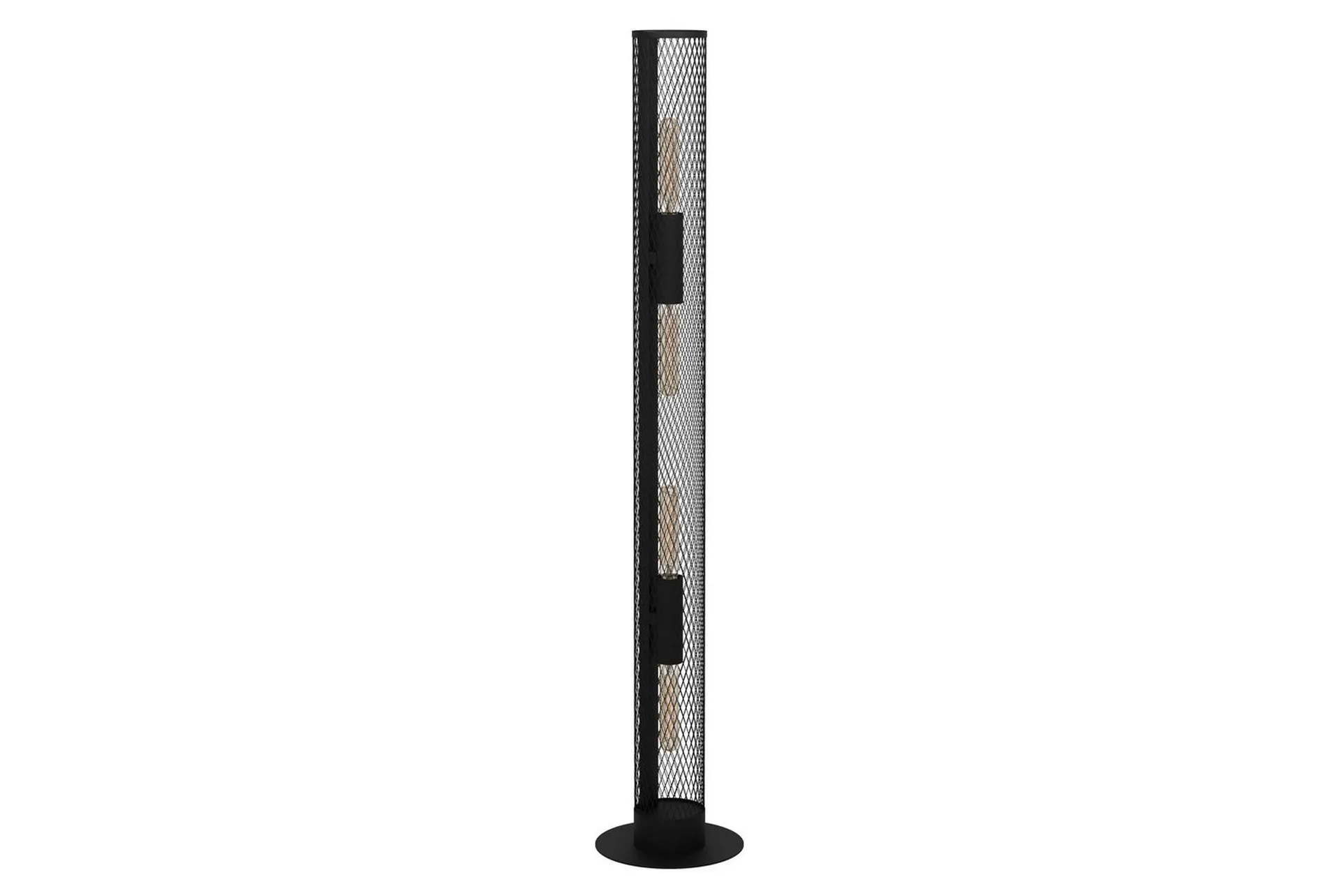 Eglo Golvlampa Eglo Redcliffe med 4 Lampor Svart