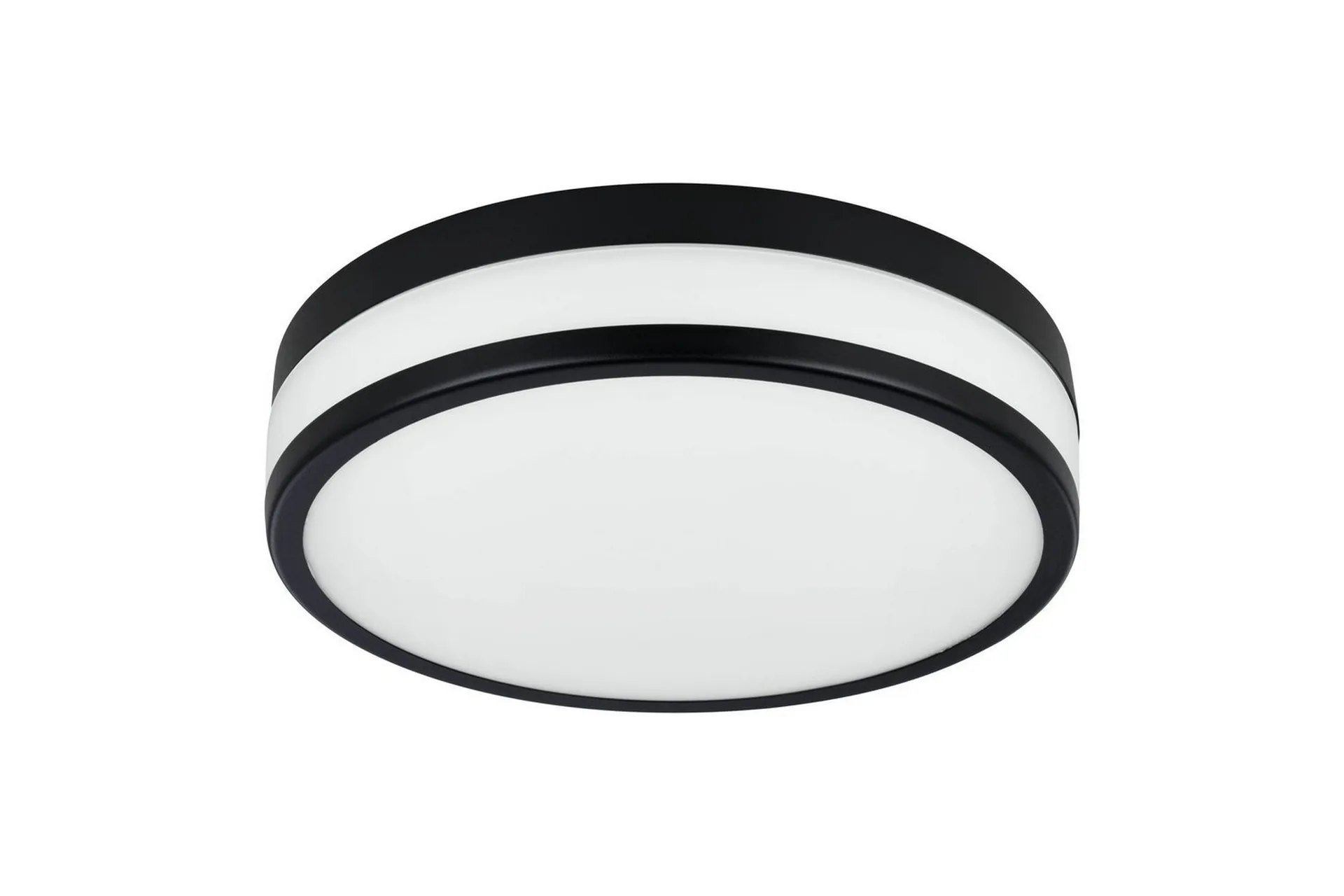 Eglo Vägg-/Taklampa Eglo Led Palermo 295 mm, Svart/Vit Vit/Svart