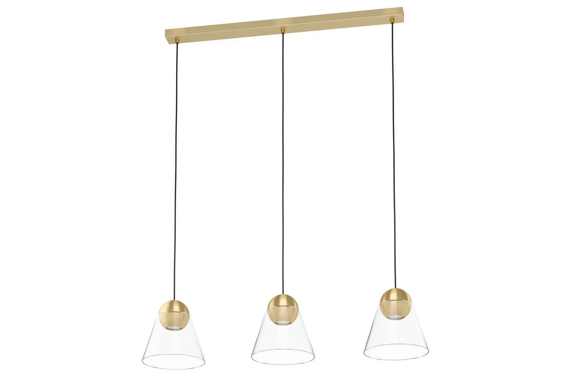Eglo Takpendel Eglo Cerasella med 3 Lampor Mässing/Guld