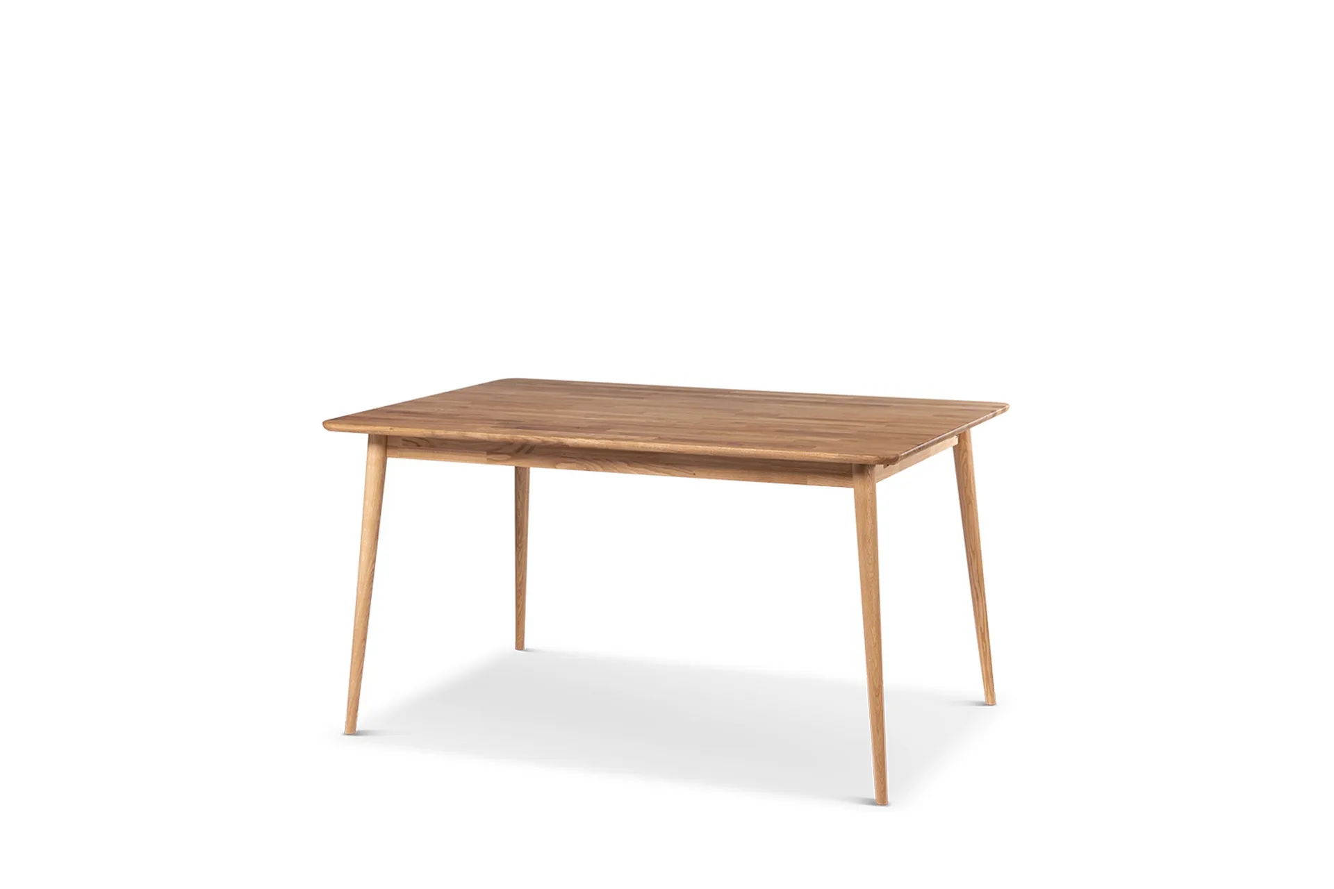 Stenexpo Alborg Matbord 140x90 cm för 4 personer i massivt träNatur