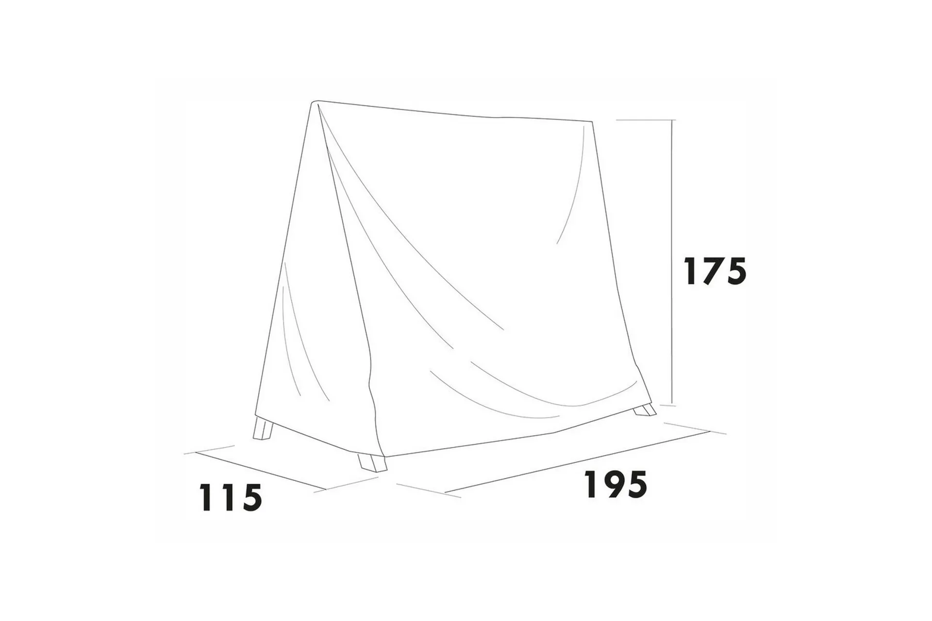 Hillerstorp Möbelskydd Hammock Hillerstorp Marstrand Grå