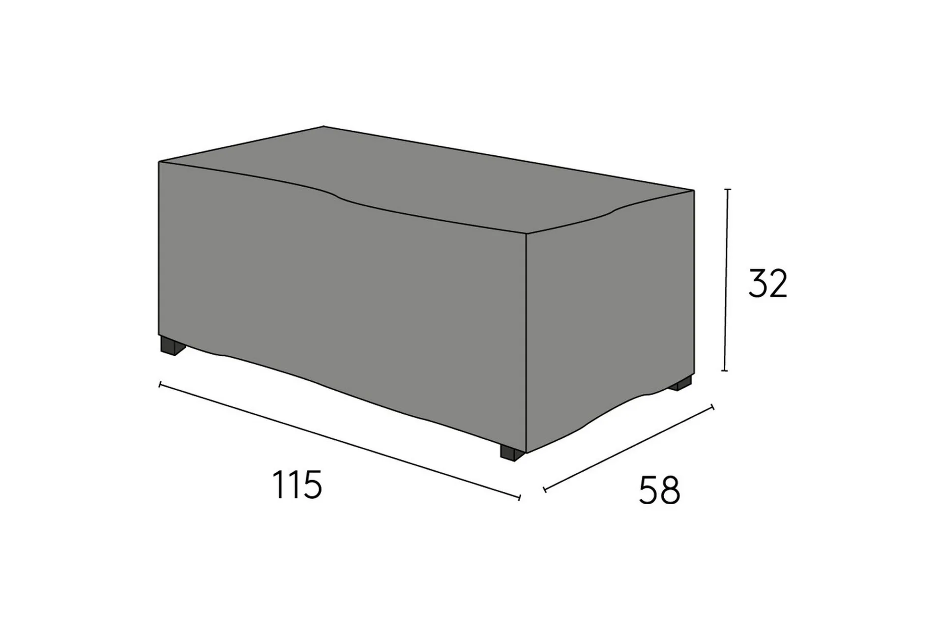 Hillerstorp Möbelskydd Bord Hillerstorp Oxelunda Svart
