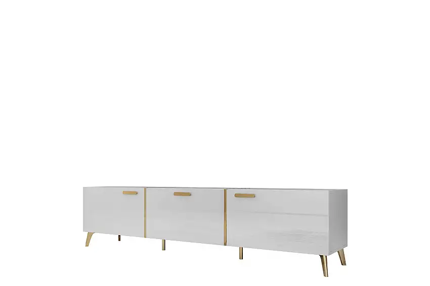 Akihiko Tv-bänk 204 cm Vit