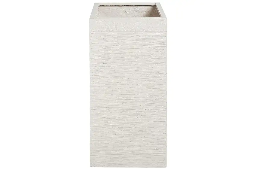 Trädgårdskruka Dion Beige, 40x40x77 cm