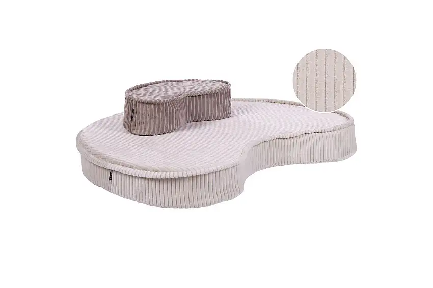 Golvkudde Nili Beige/brun Beige/brun