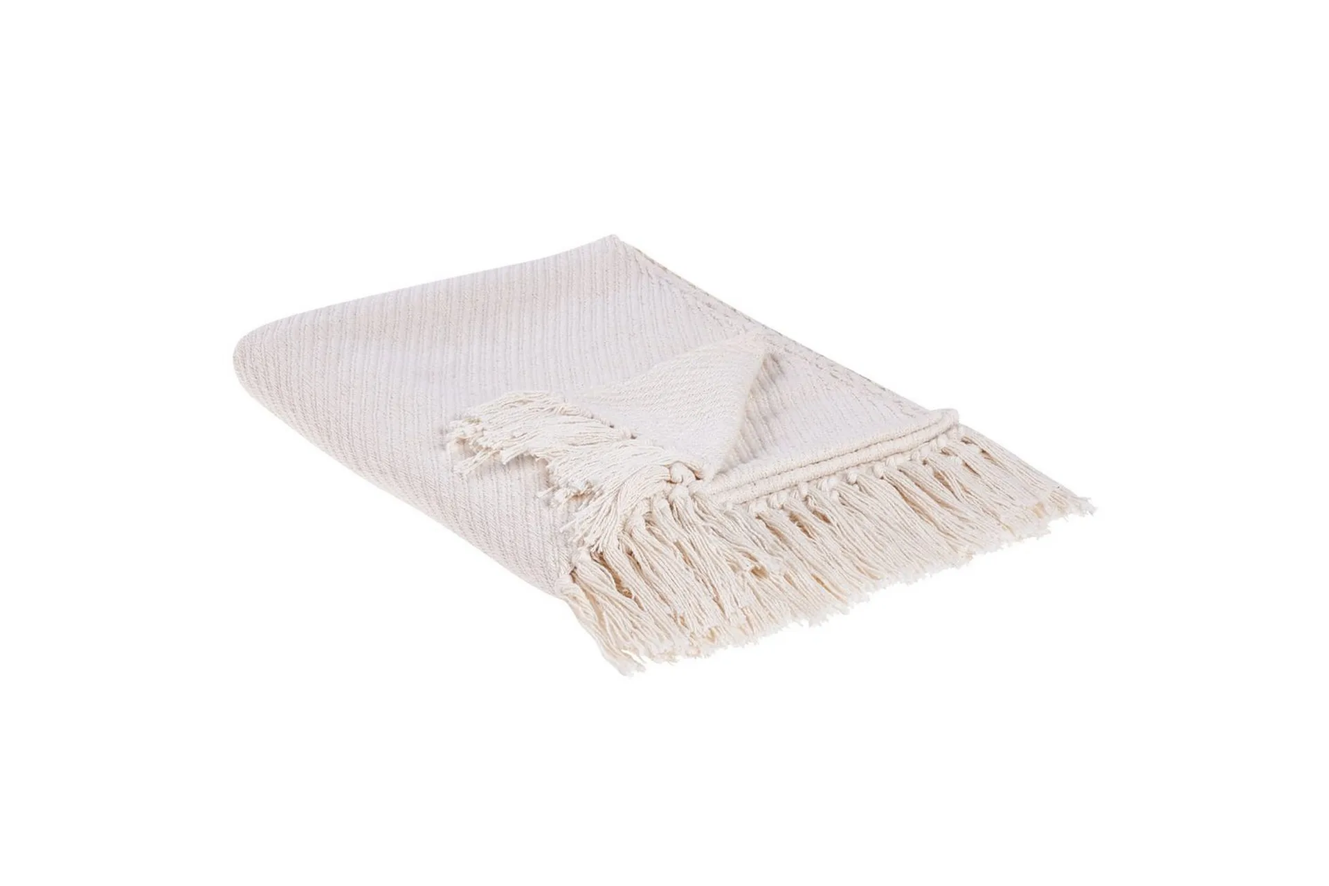Pläd Yarsa Beige Beige