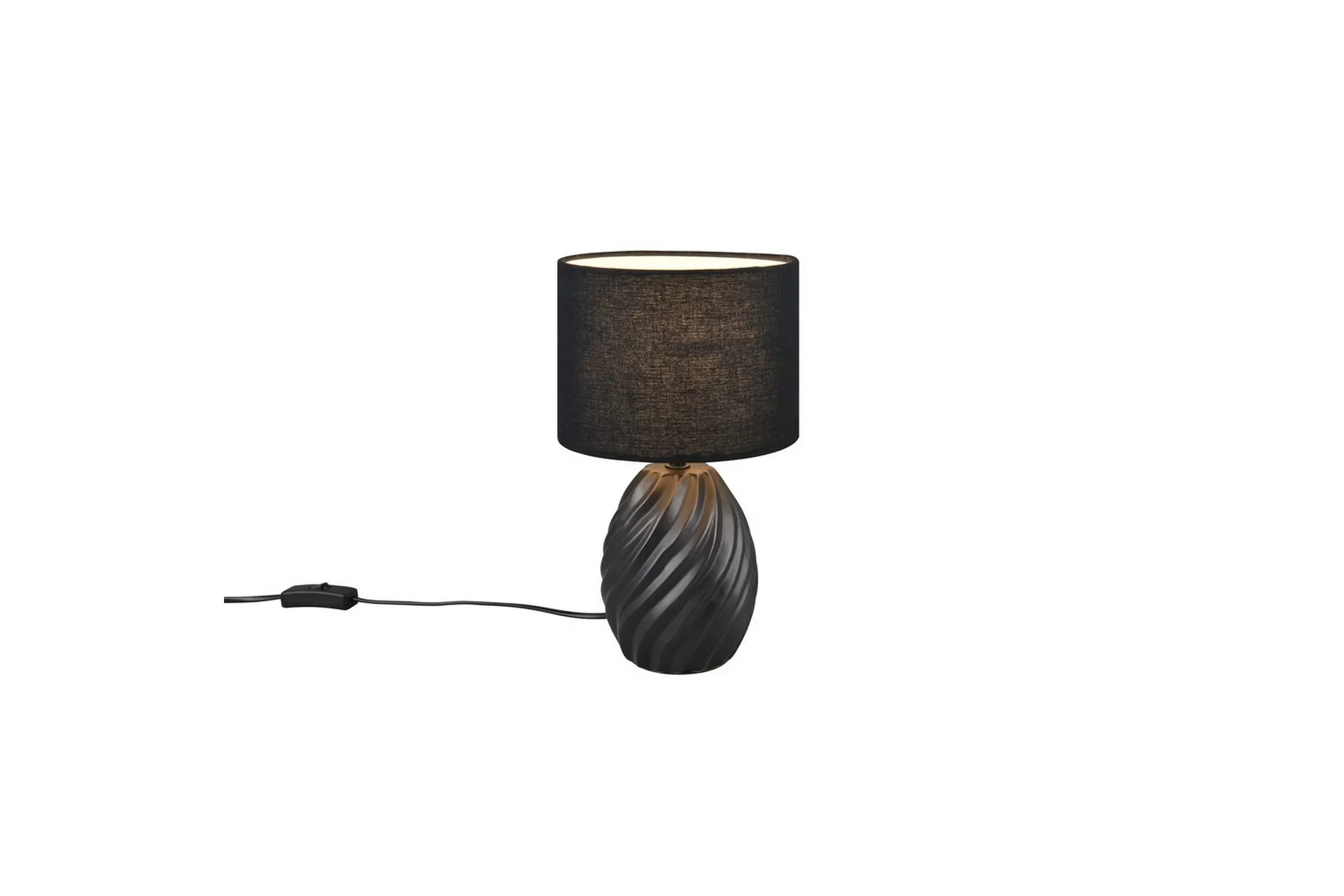 Bordslampa TRIO Melva Svart