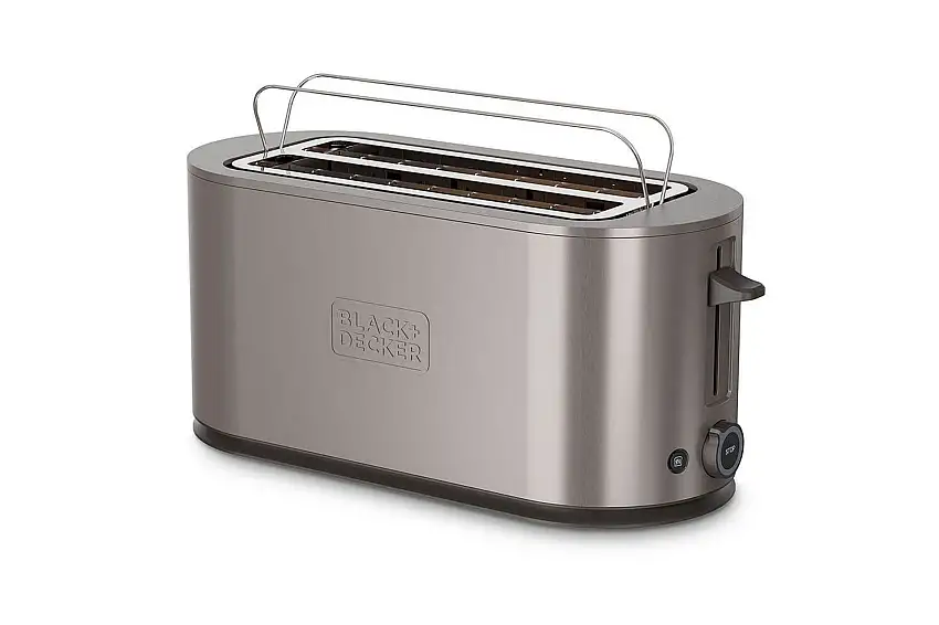 Brödrost Black+Decker 2 Fack Rostfritt Stål