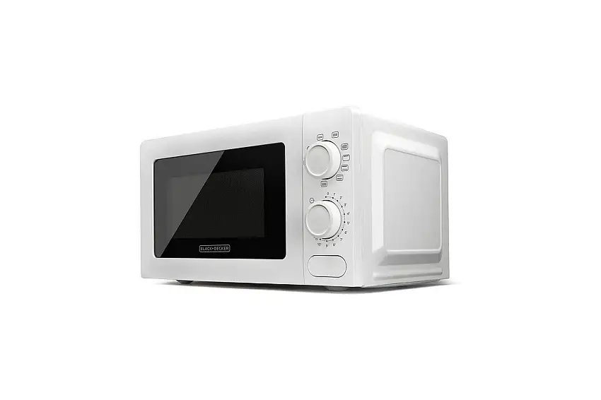 Mikrovågsugn Black+Decker Grill 700W Vit