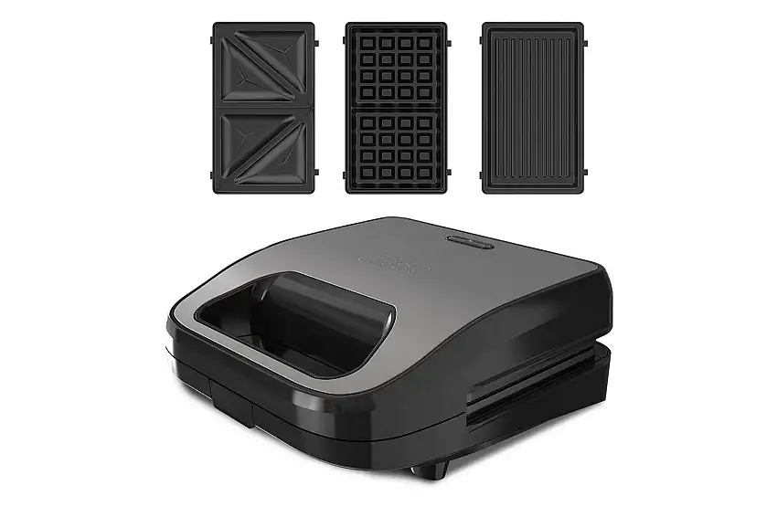 Smörgåsgrill Black+Decker Sandwich Waffle