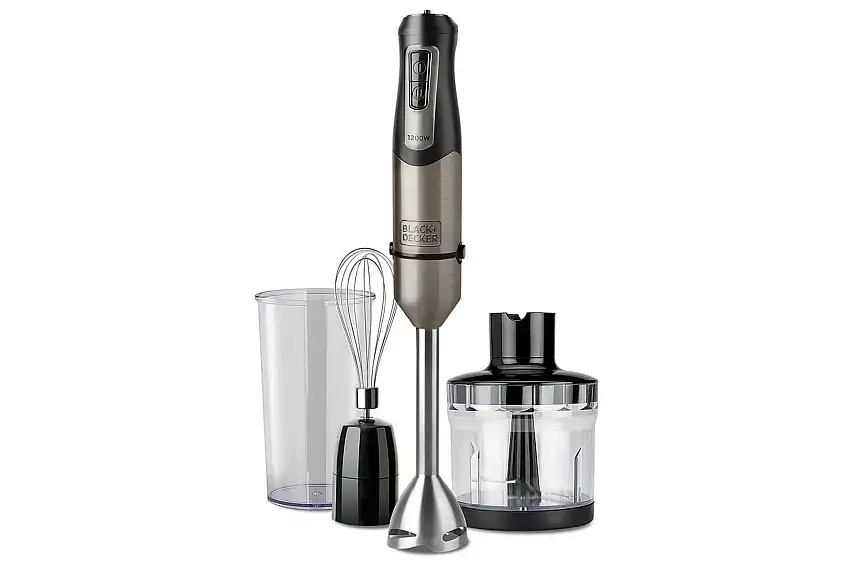 Stavmixerset Black+Decker Brushed 1200W