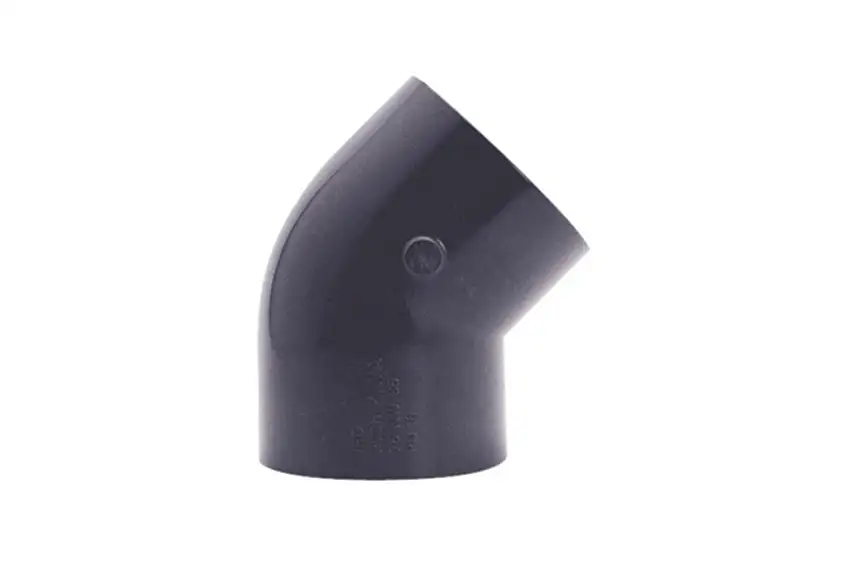 Vinkel PVC Planet Pool 45° Ø 50 mm