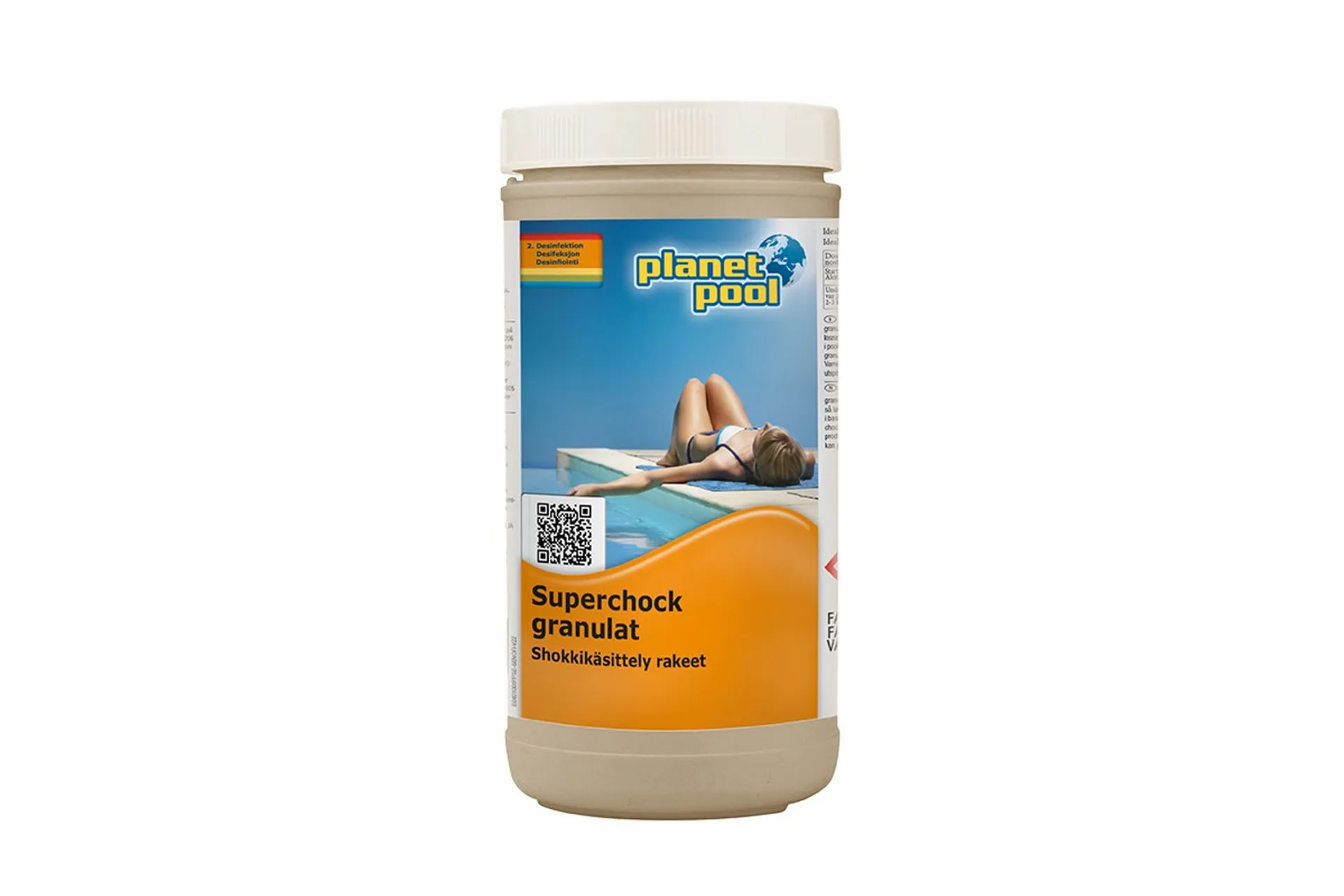 Klor Planet Pool Granulat Superchock 1 kg