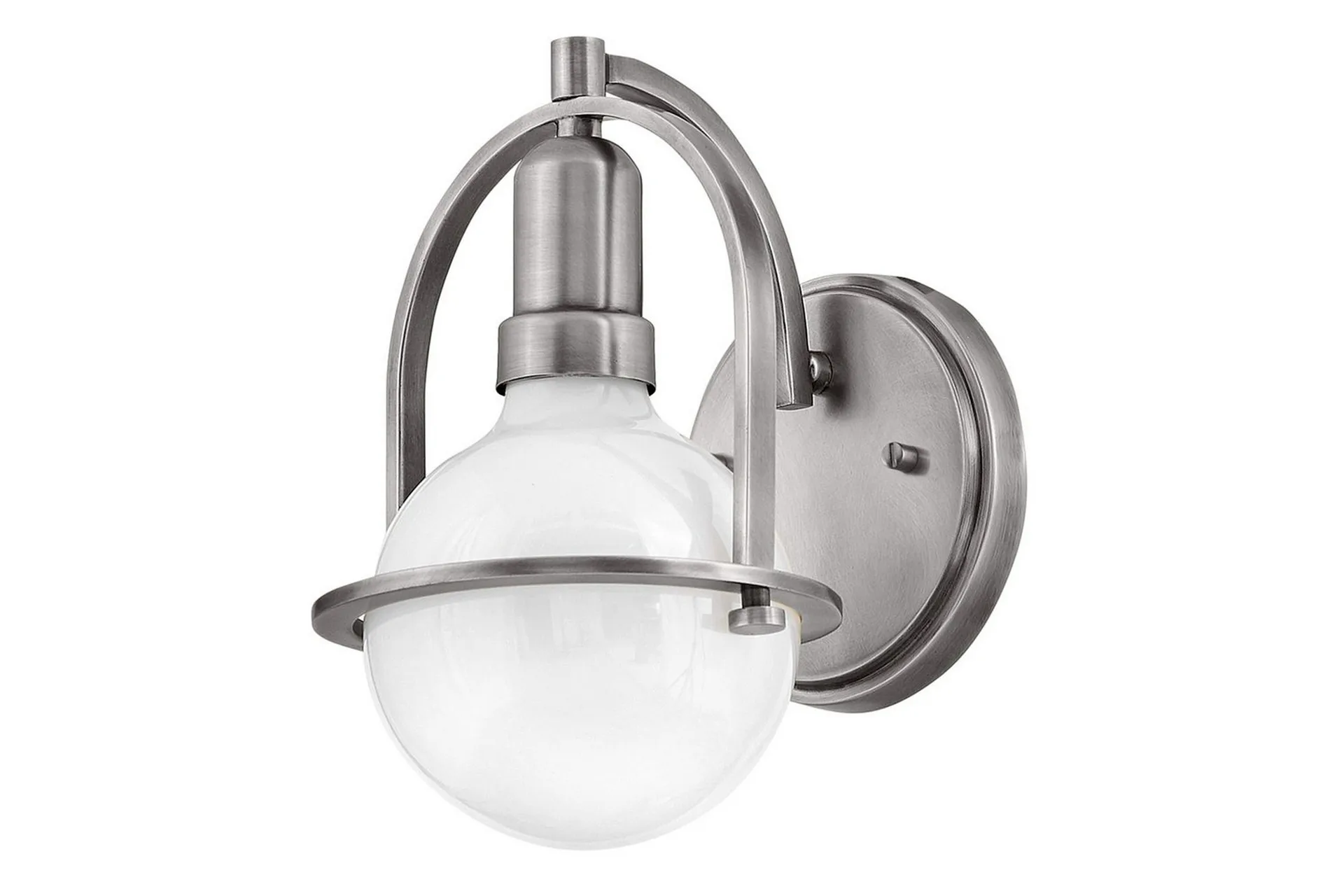 Vägglampa Hinkley Somerset Borstade nickel