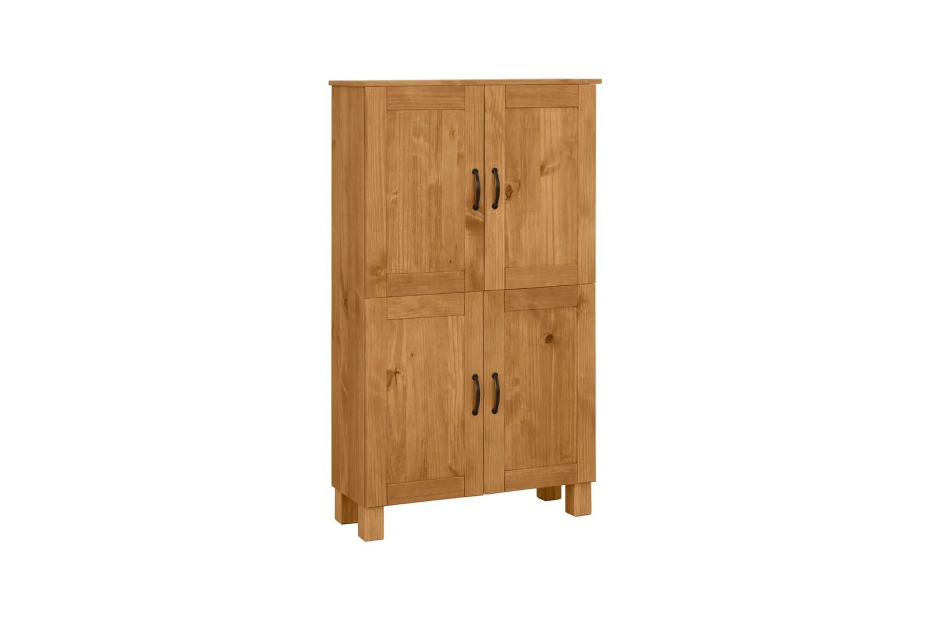Badrumsskåp Alby 75x30x130 cm, Betsad/Vax