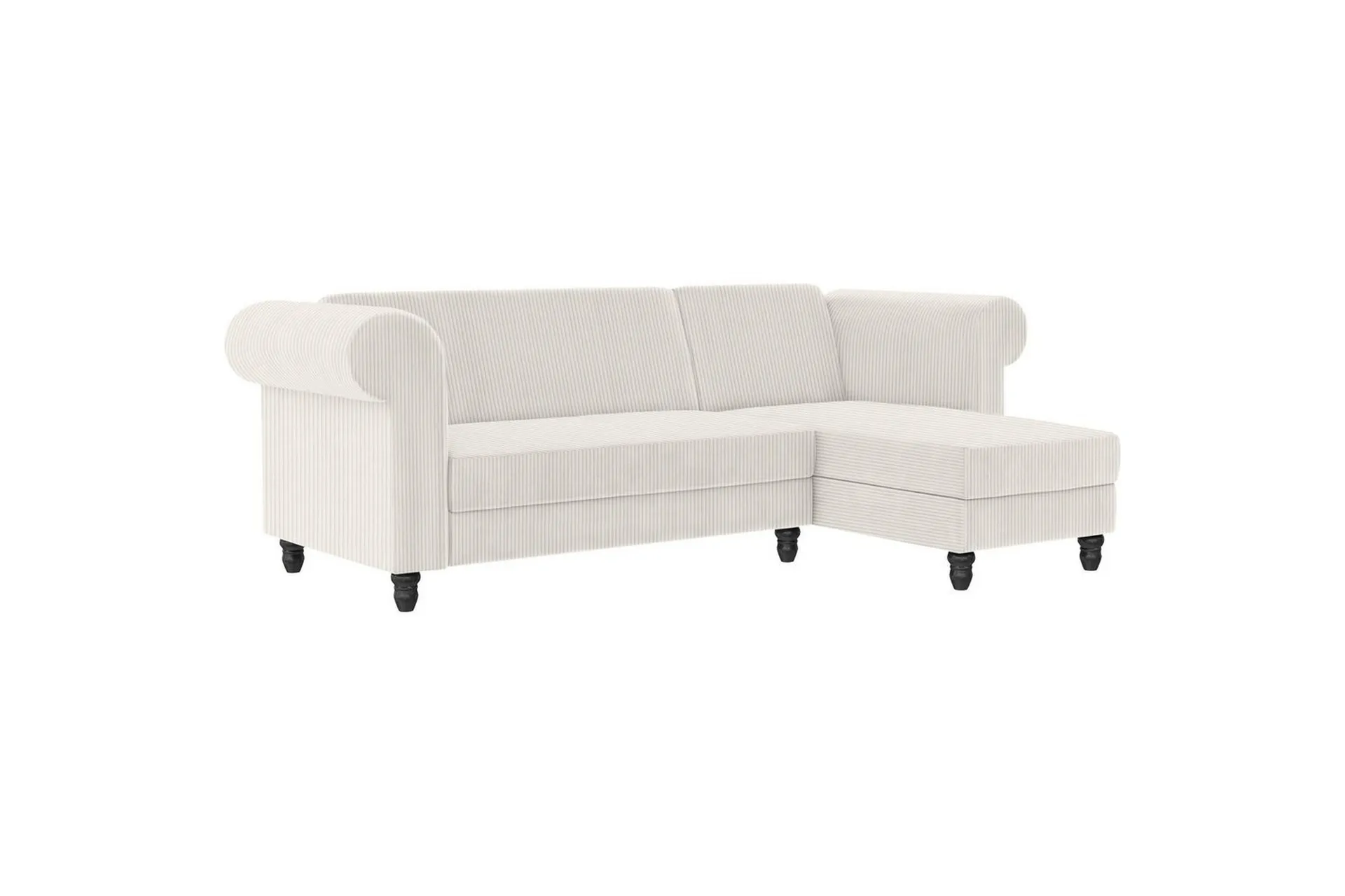 Bäddsoffa Felix II 241x154x83 cm, Kräm