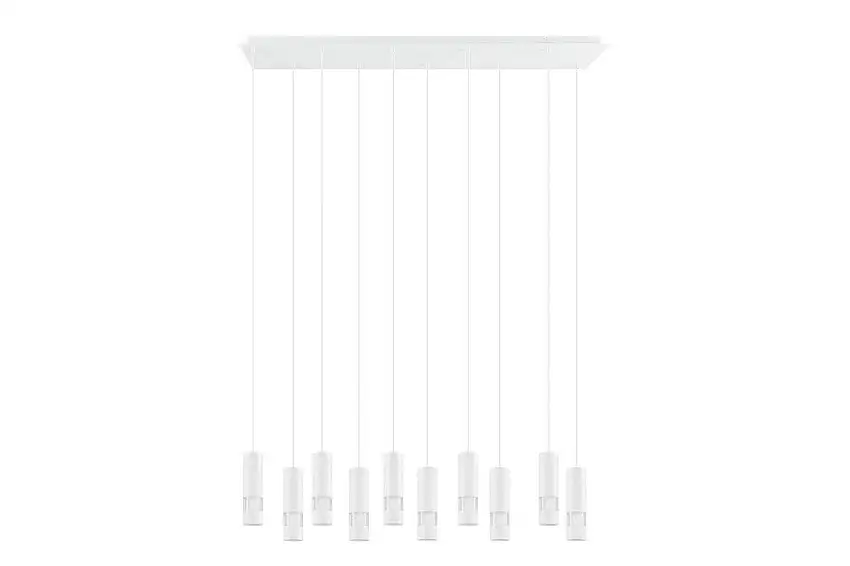 Takpendel Eglo Bernabeta Vit med 10 Lampor