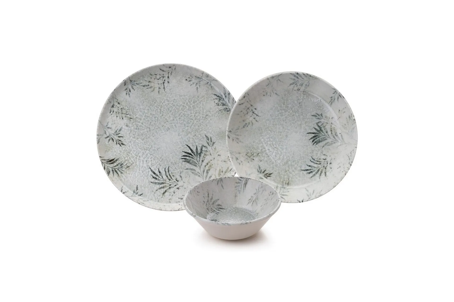 Middagset (12 delar) Wenaeton Vit / Antracit