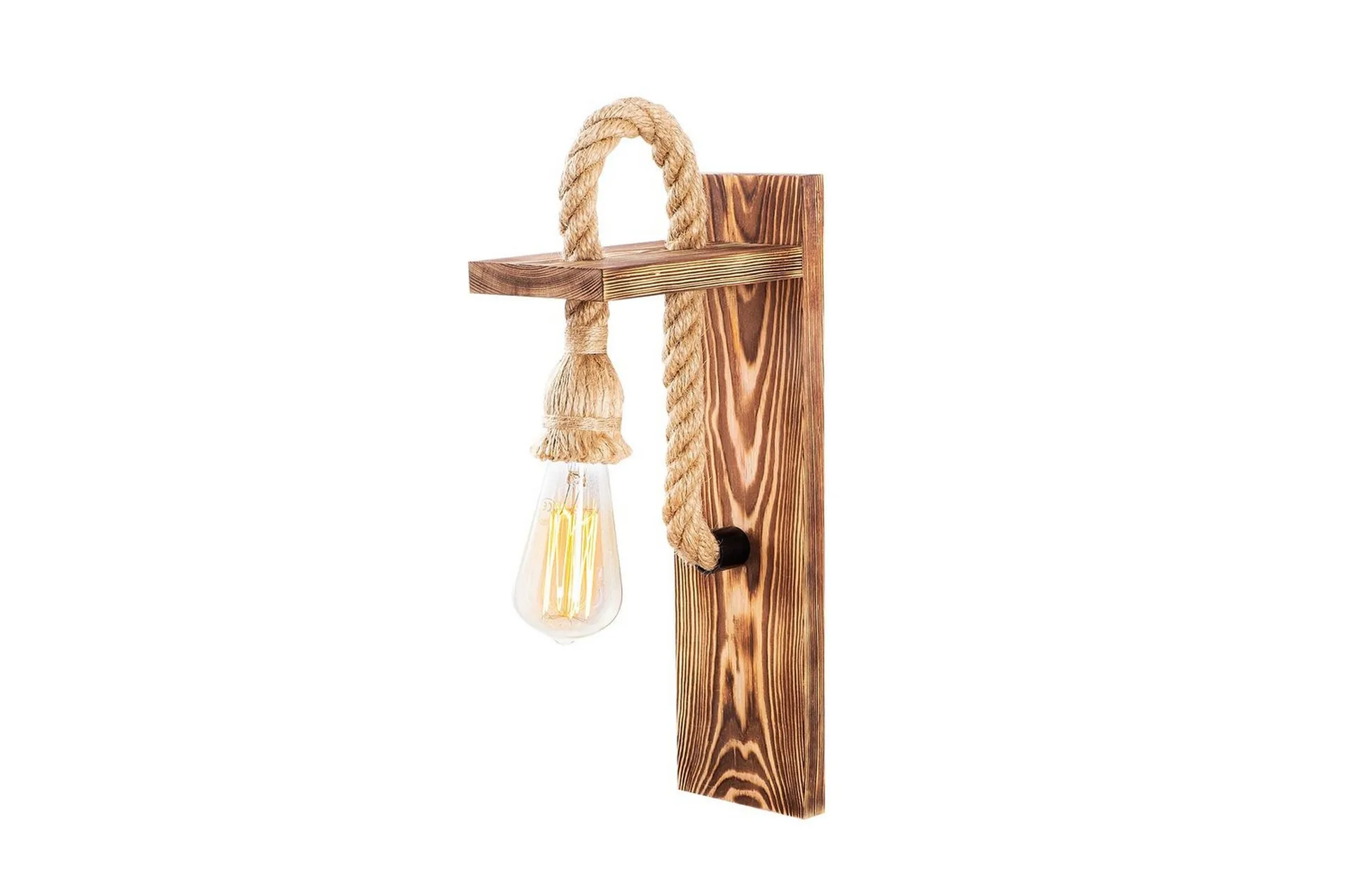 Vägglampa Nirae Trä