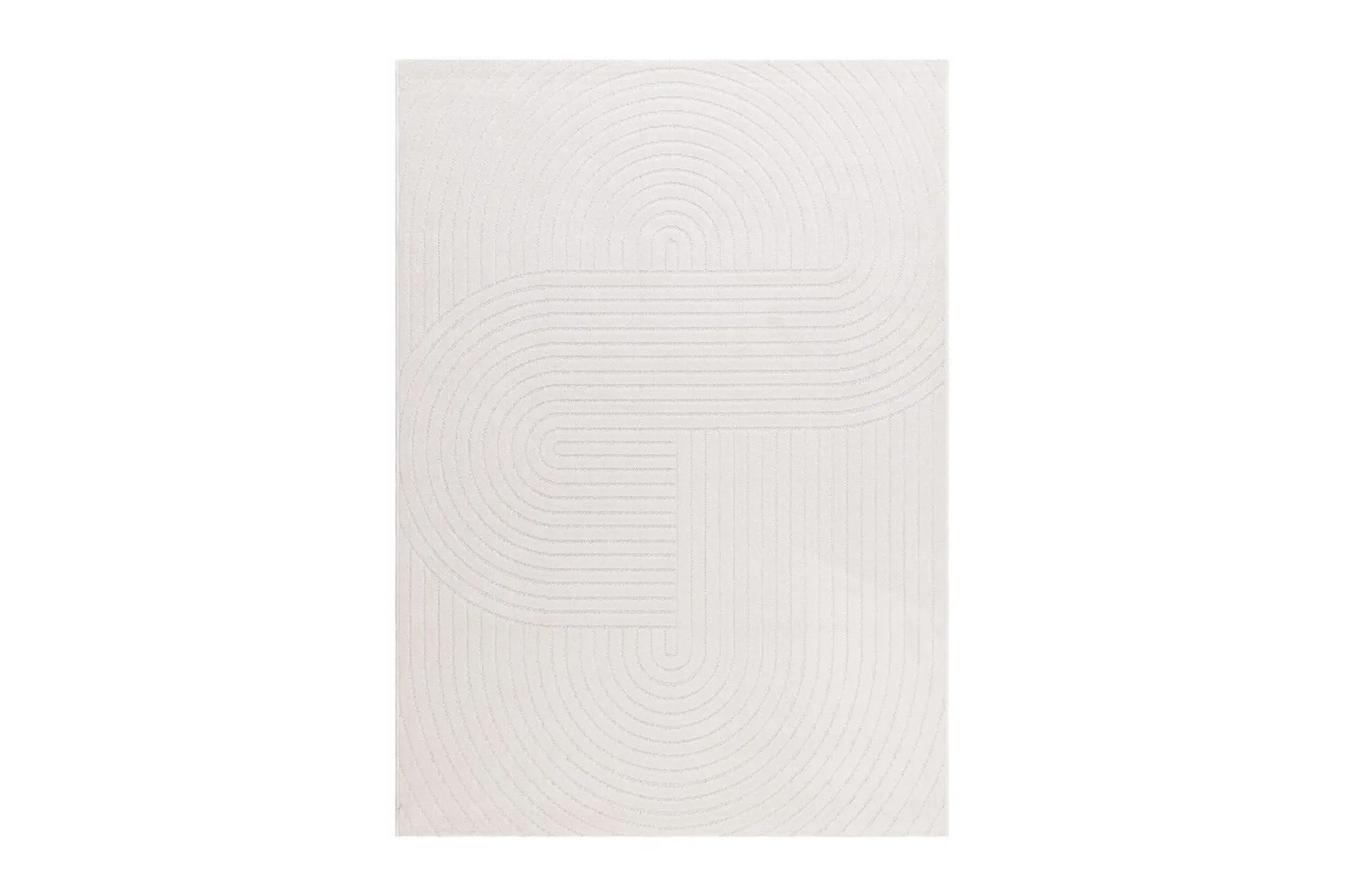 Wiltonmatta Hawaii Shape 160x230 cm, Creme