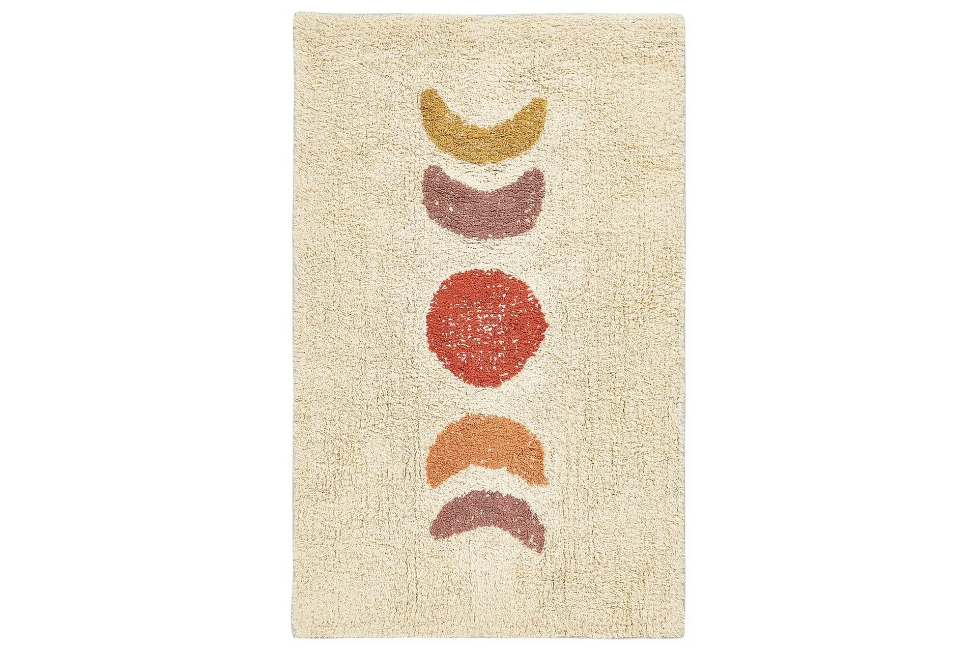Badrumsmatta Esme Beige, orange, gul, röd