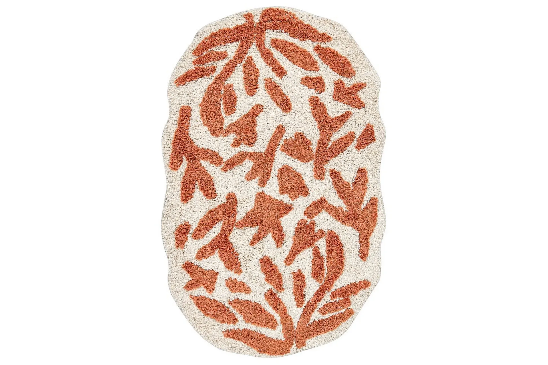 Badrumsmatta Derik Beige, Orange