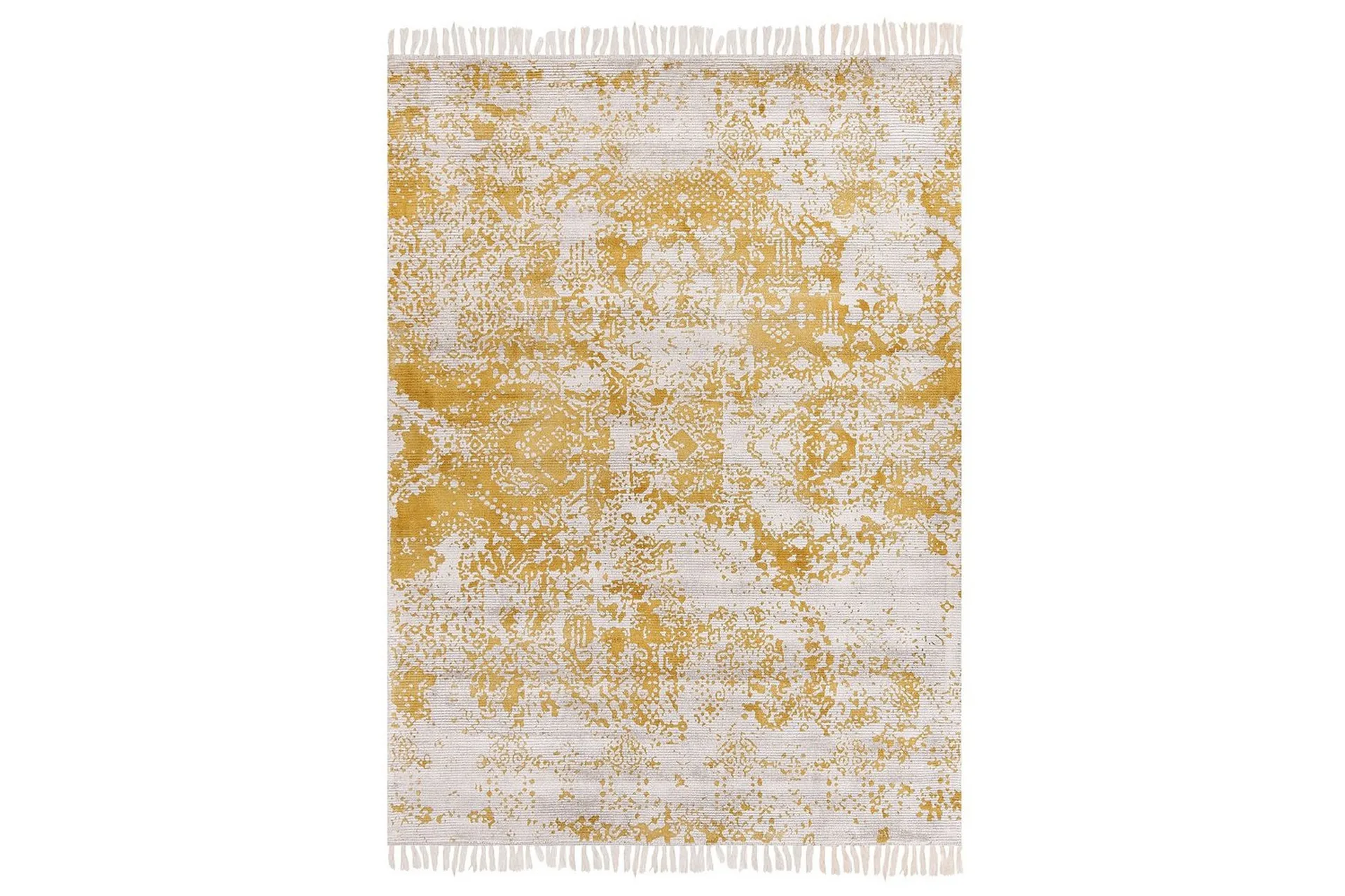Matta Boyali Beige, gul, 140x200 cm