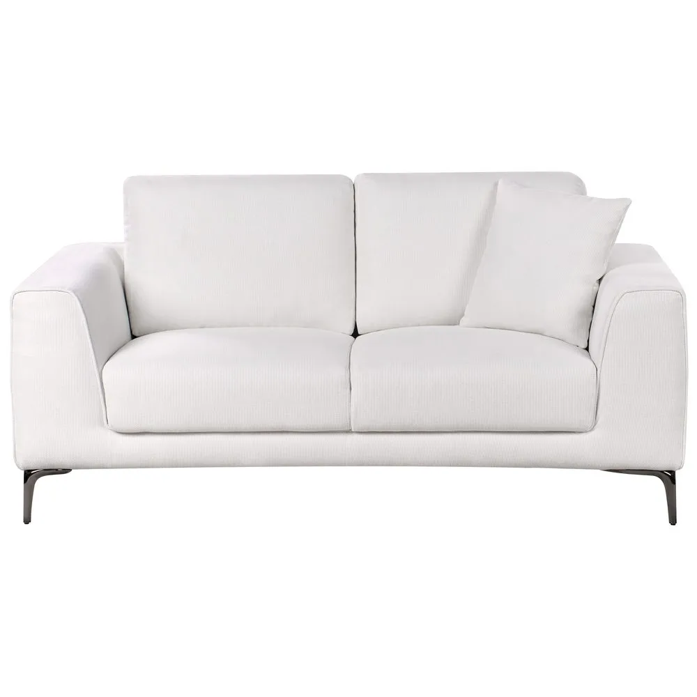 2-sits soffa Reinen Vit, Svart