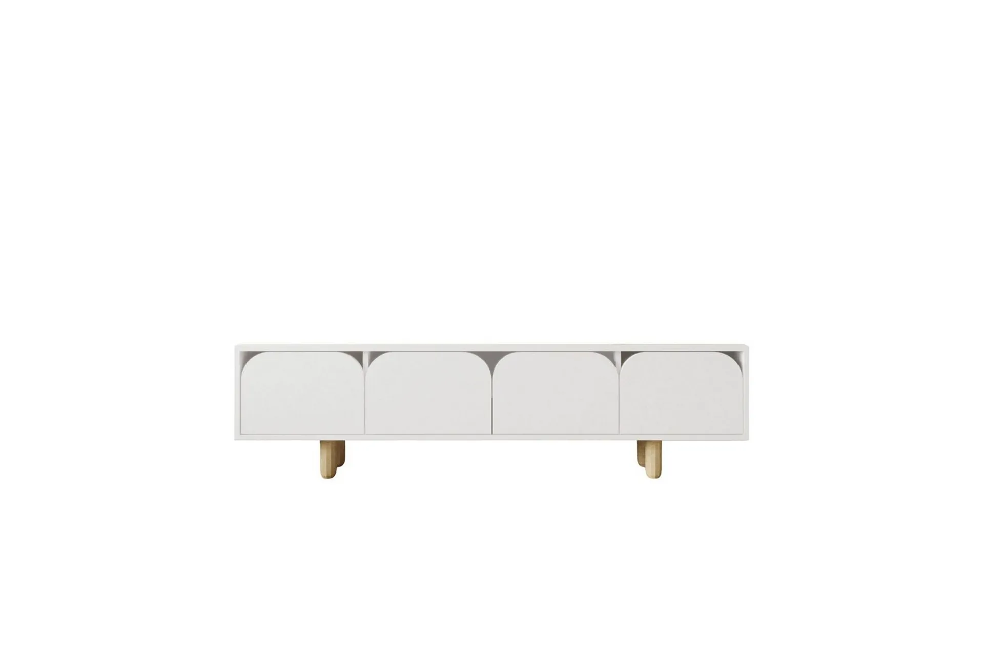 Arvo Tv-stativ 180x30 cm Vit