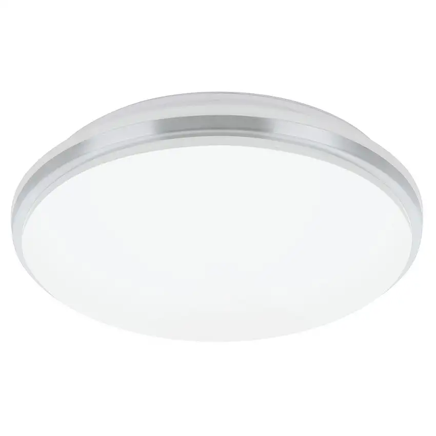 Vägg-/Taklampa Pinetto Vit, Krom