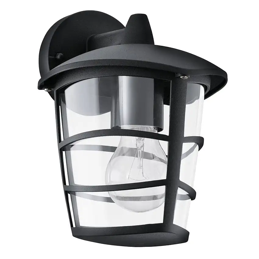 Utvändig vägglampa Aloria 170 mm Topmonterad