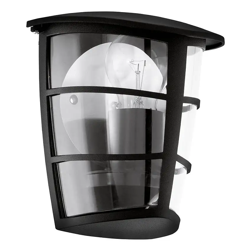 Utvändig vägglampa Aloria 18 cm