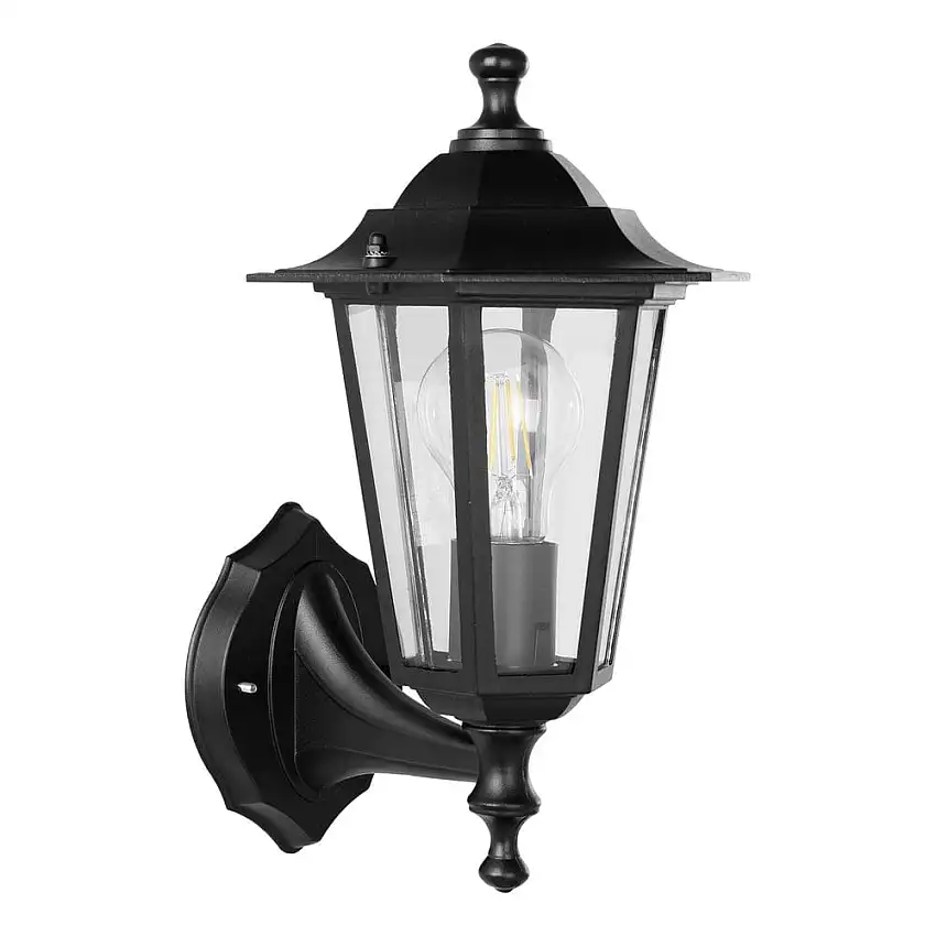 Utvändig vägglampa Laterna Topmonterad