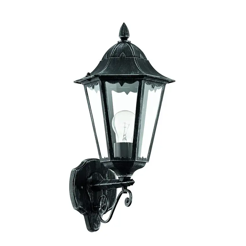 Utvändig vägglampa Navedo Topmonterad 47,5 cm