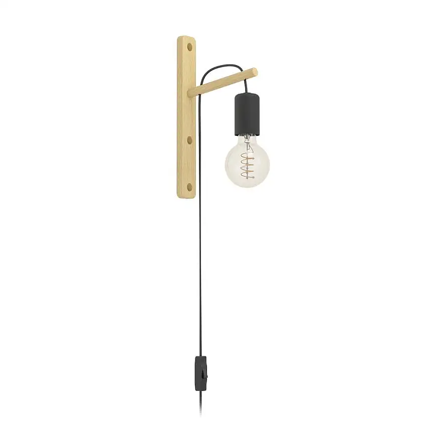 Vägglampa Pockley 29,5 cm