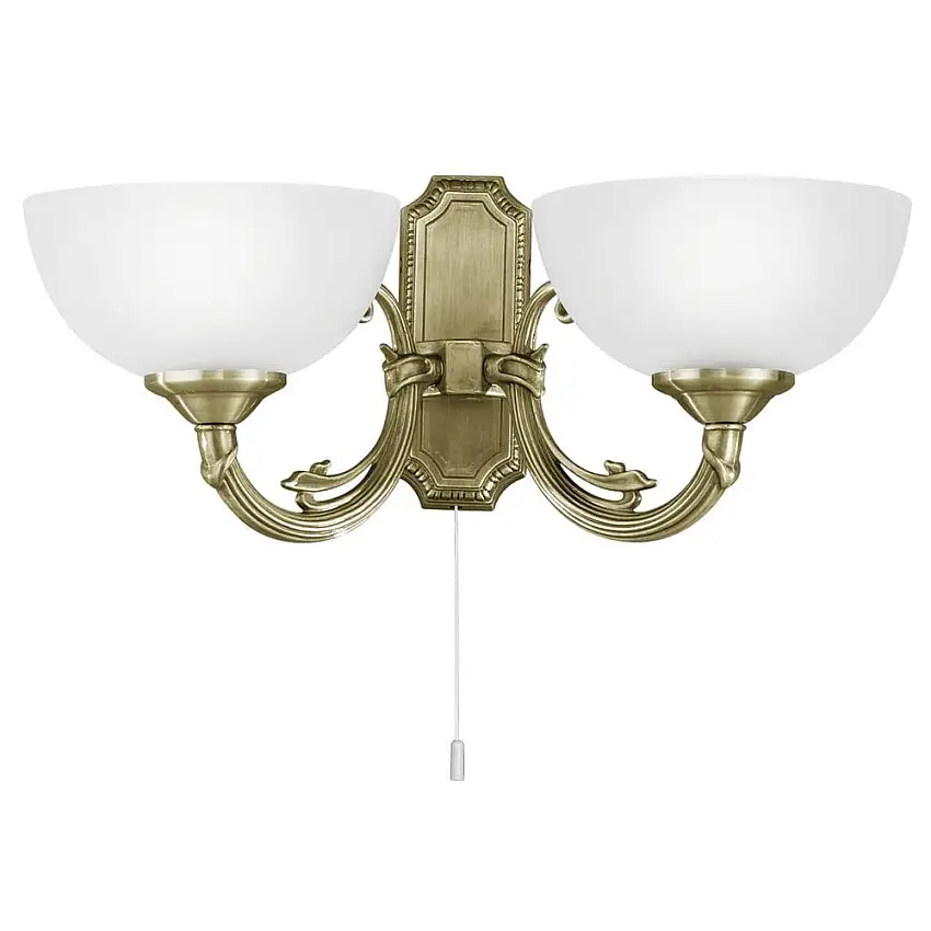 Vägglampa Savoy med 2 Lampor 41 cm