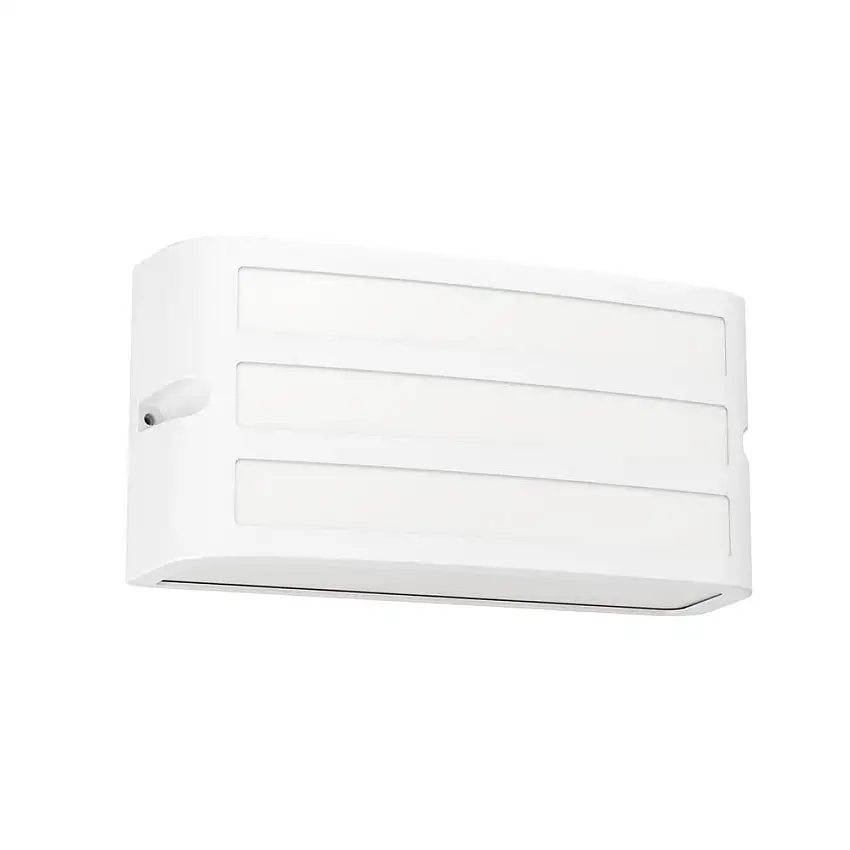 Utvändig vägglampa Camarda Vit 11 cm