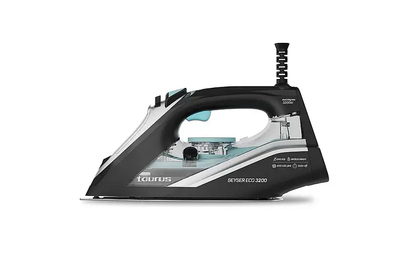 Ångstrykjärn Taurus Geyser Eco 3200W Svart||Silver