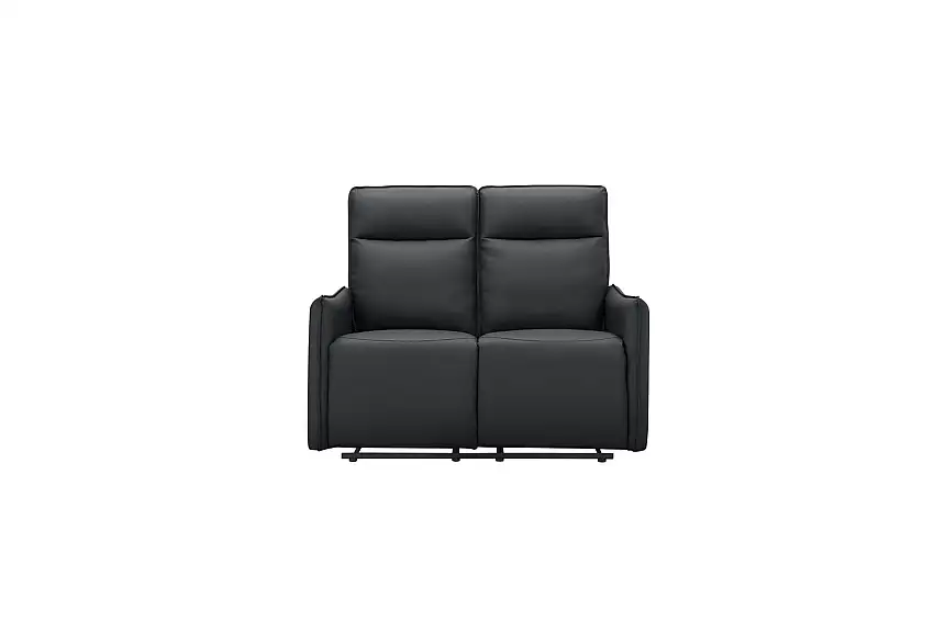 Loft24 Lugo Reclinersoffa 2-sits Svart