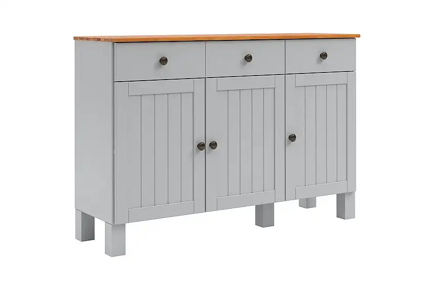 Loft24 Alby Skänk 125 cm Grå