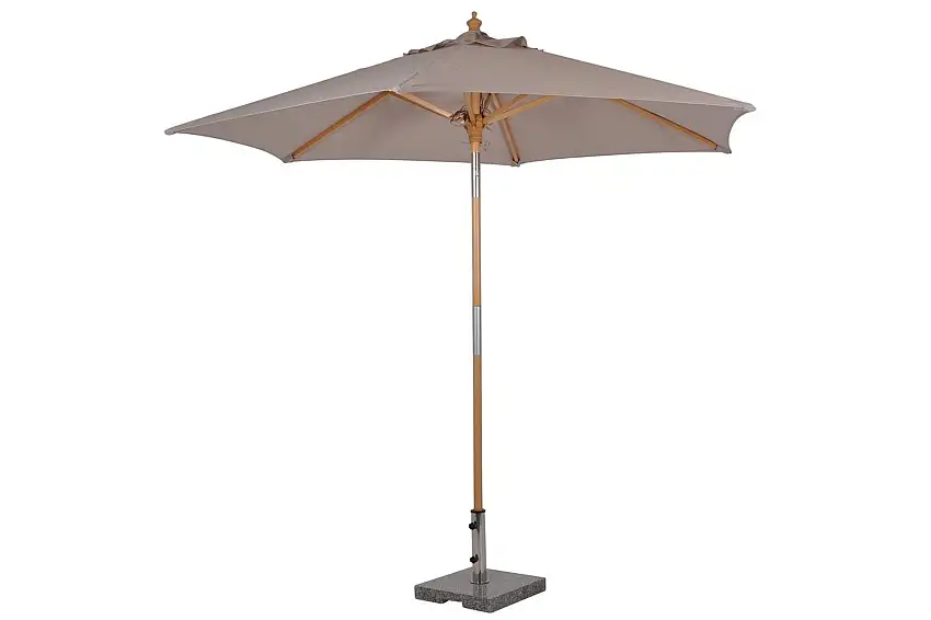 Fritab Parasoll Fritab Lille 250cm med 38 mm trästativ